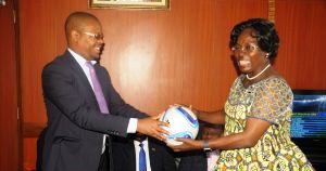 FUFA President meets Speaker of Parliament