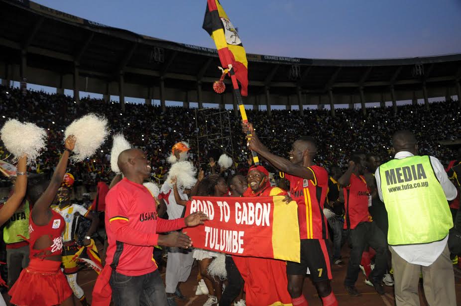 Pictorial: The historical day at Namboole as Uganda Cranes qualified for AFCON 2017 in Gabon