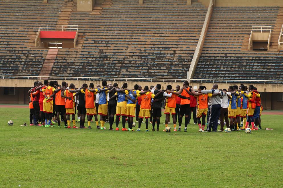 Uganda Cranes conducts successful last training prior to Zambia friendly