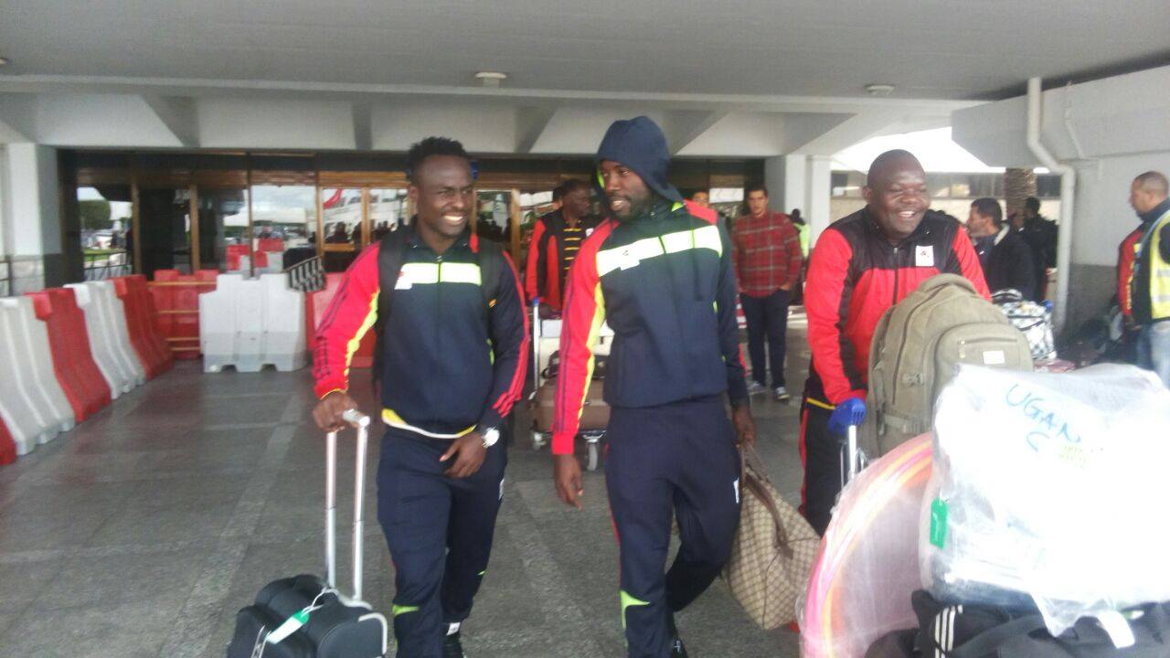 Uganda Cranes Land safely in Tunisia