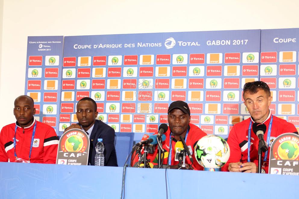 Total Africa Cup of Nations 2017: Pre-match press conference – Uganda Cranes eye maximum points from last game