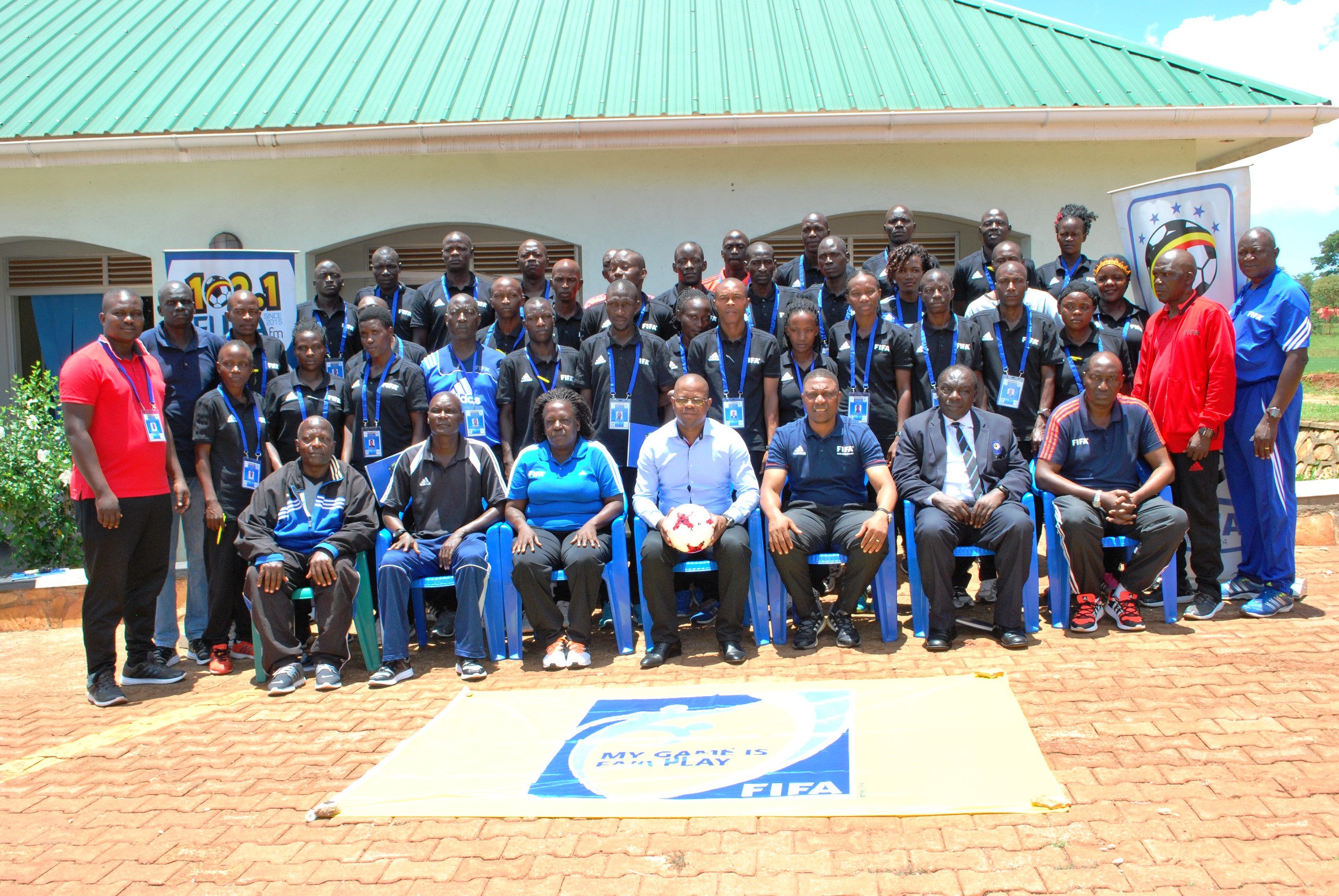 FUFA President advises referees to strive for excellence