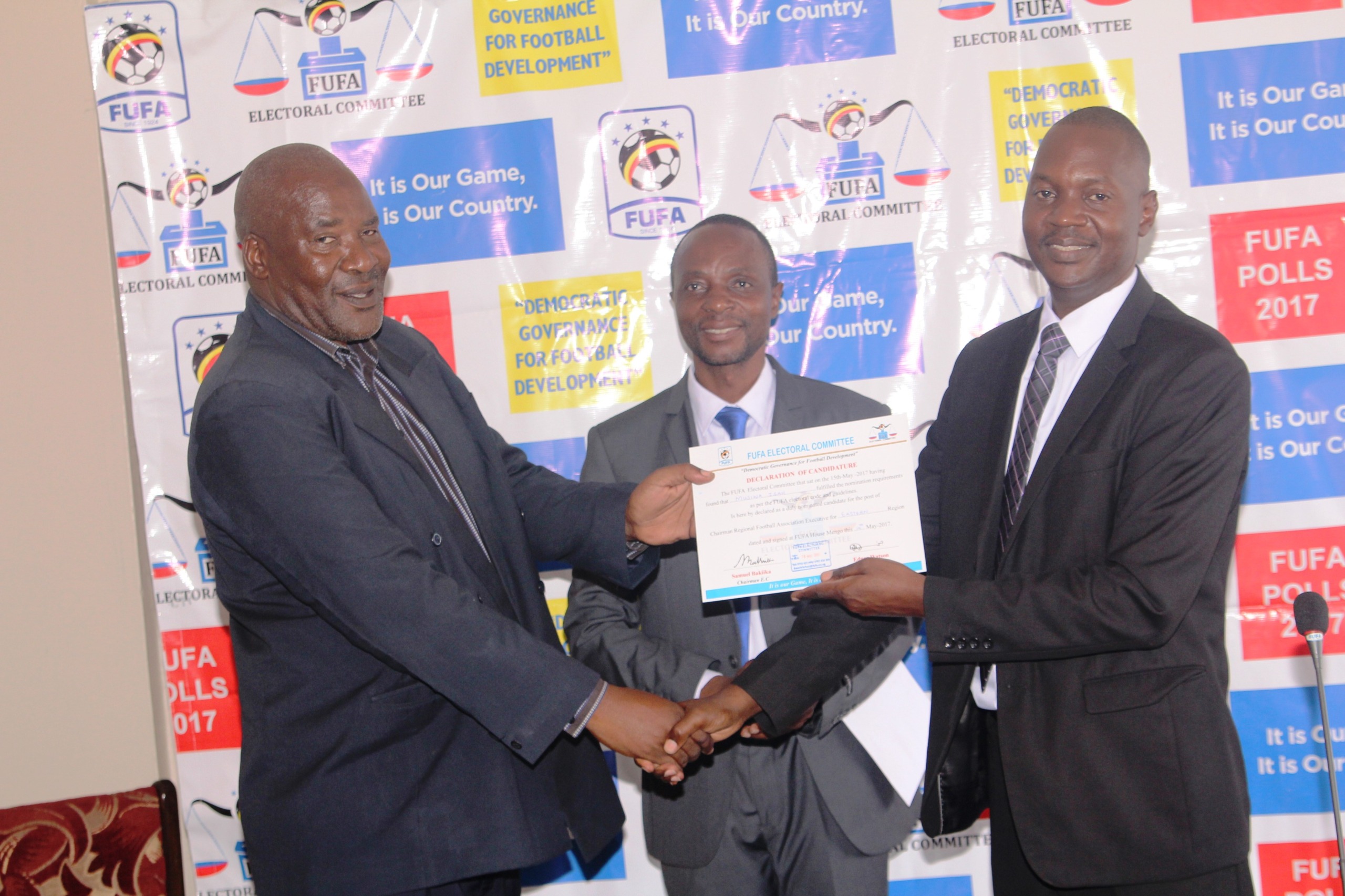 FUFA polls 2017: Road map for Elections and Candidates at Regional level released