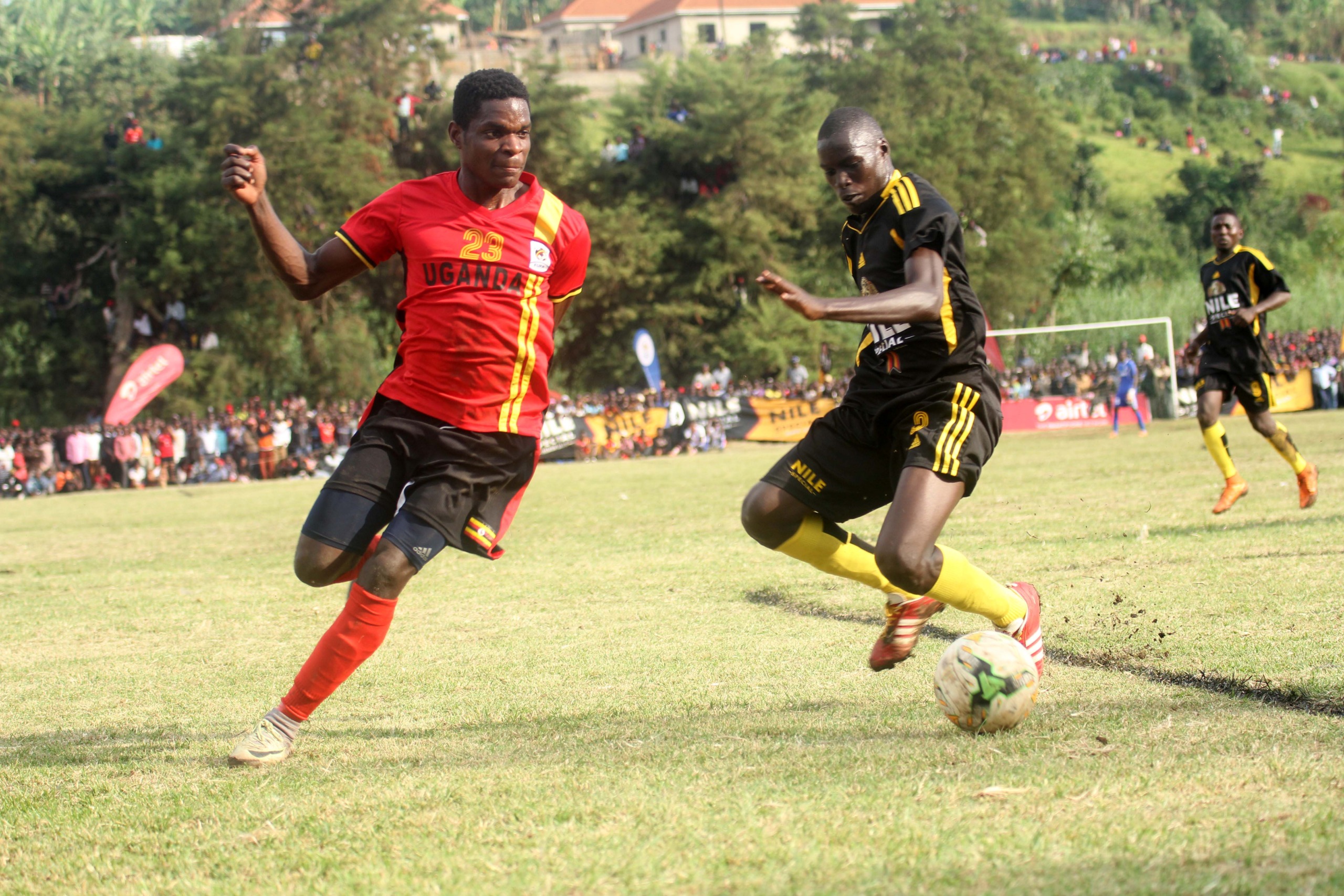 Uganda Cranes humble Kitara region select team at a fully packed Buhinga arena