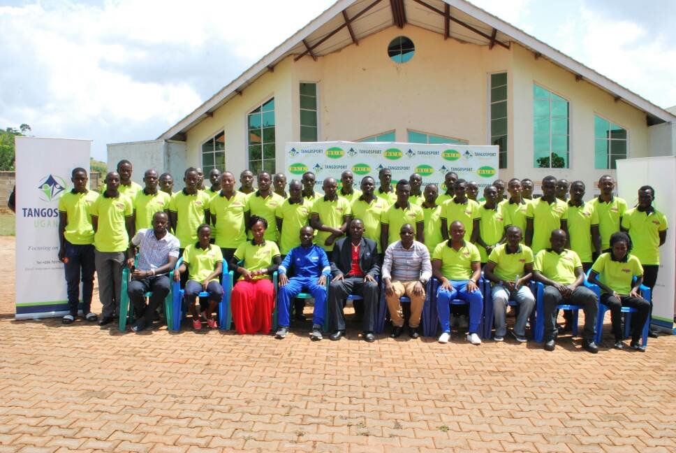 Technical: Ladies among participants for the FUFA beginners’ coaching course
