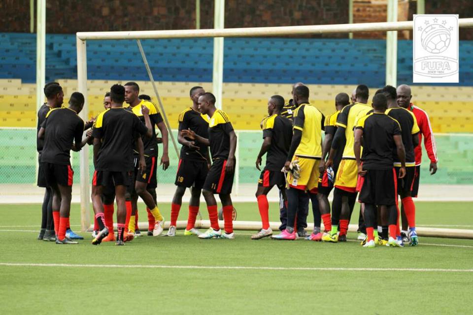 Pictorial: Uganda Cranes conduct final training session in Kigali