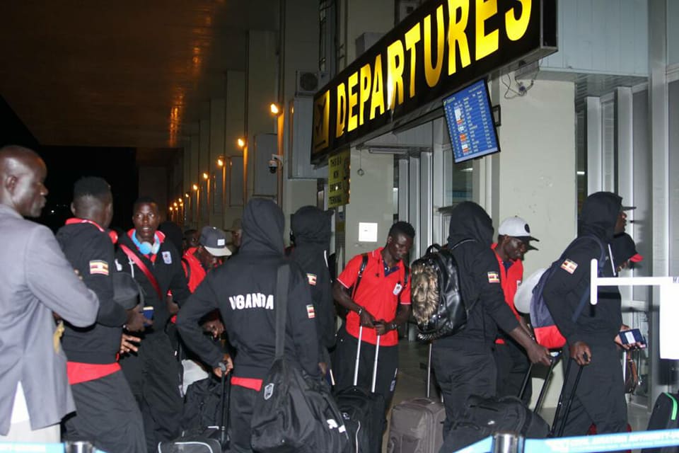 Uganda Cranes delegation off to Egypt with confidence | FIFA WORLD CUP Russia 2018 Qualifiers