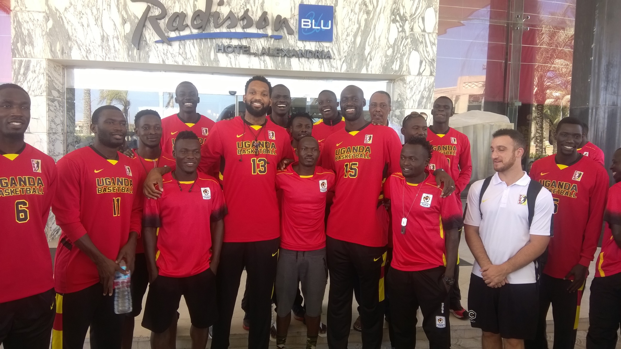 Great euphoria as National teams of football and Basketball meet in Alexandria