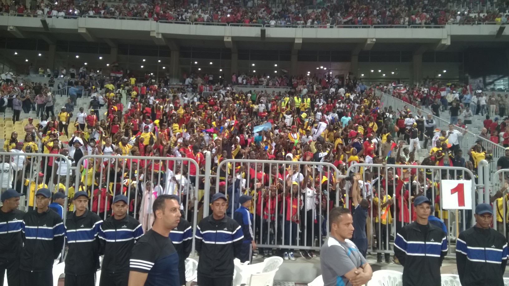 Passionate, Lovely fans make Uganda’s day in Alexandria despite loss to Egypt