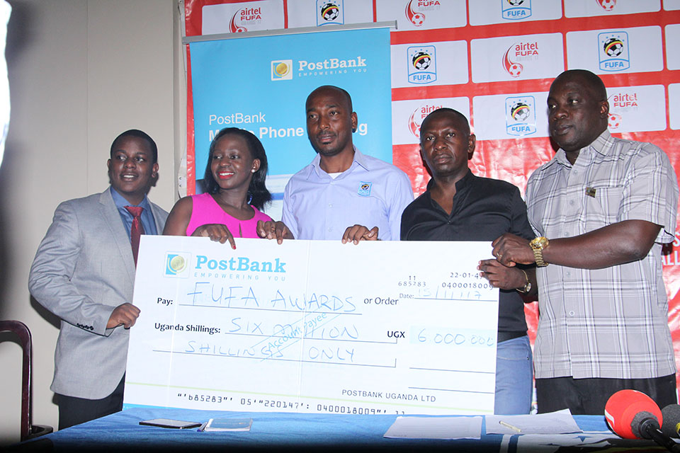 2017 AirtelFUFA Awards: Post Bank and URA commit financial contribution, more nominees revealed