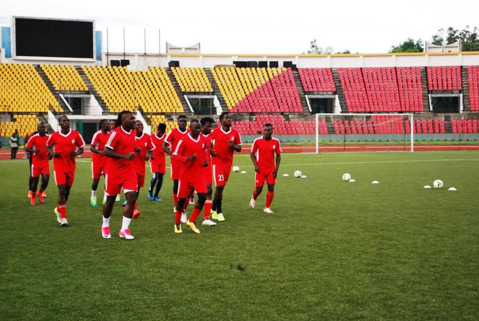Uganda Cranes conduct light training session in Congo on Friday