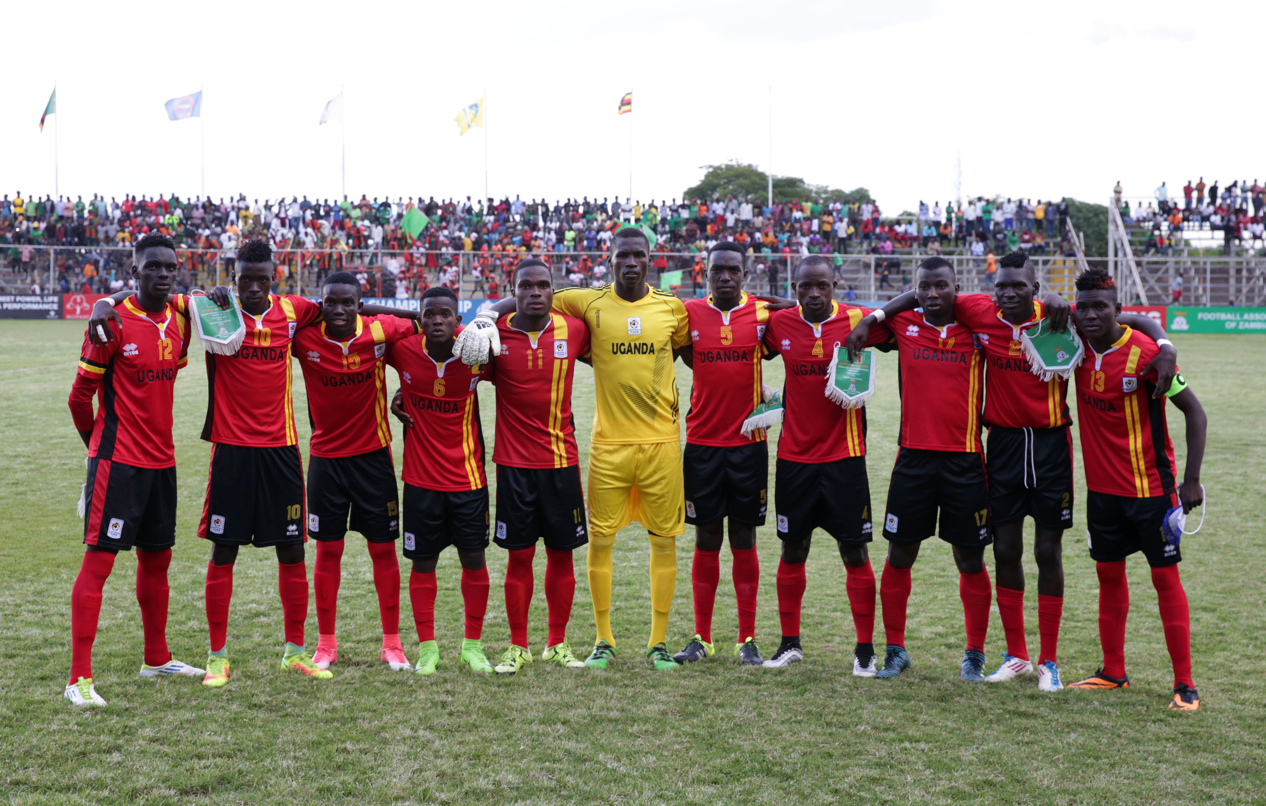 Cosafa U-20 update: Uganda Starting XI vs Malawi
