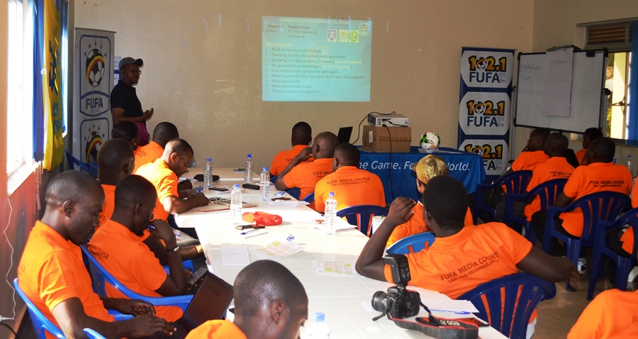 Inaugural FUFA Media course successfully climaxes at Njeru