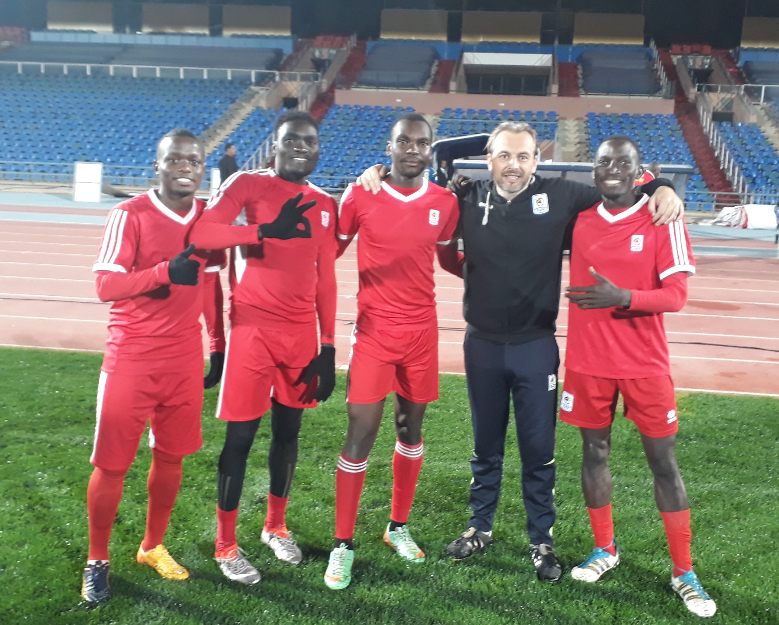 Total 2018 CHAN: Uganda Cranes get the feel of Stadium ahead of opener