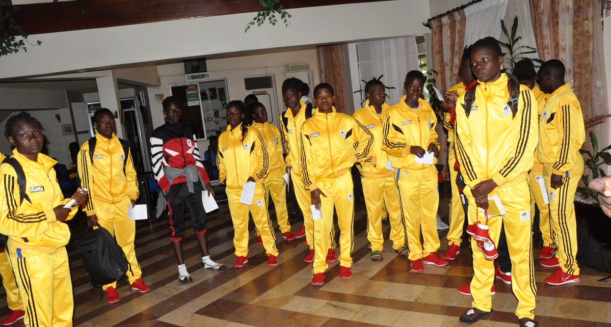 TOTAL AFWCON 2018 Qualifiers: Uganda Crested Cranes safely arrive in Machakos