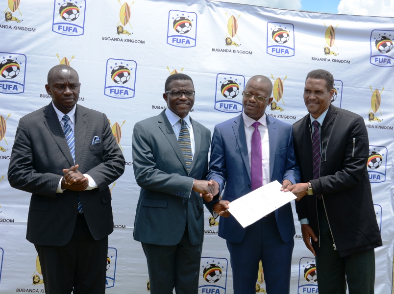 Football Infrastructure: Buganda Kingdom officially hands over land to FUFA for stadium construction