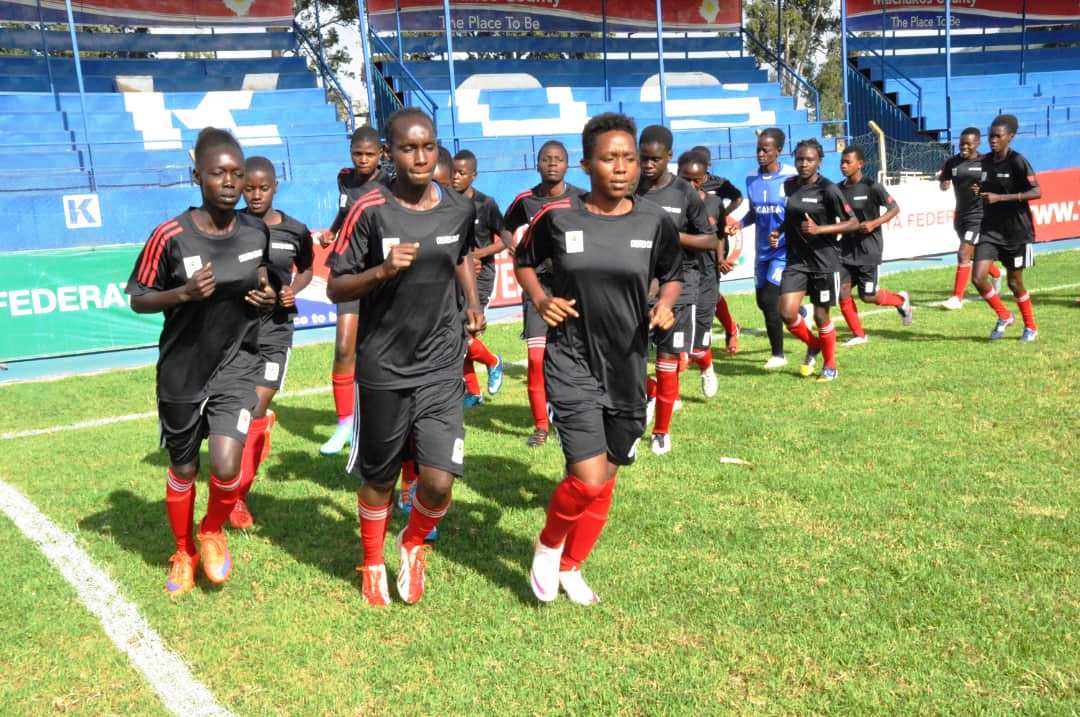 PICTORIAL: Uganda Crested Cranes players conduct first training in Machakos