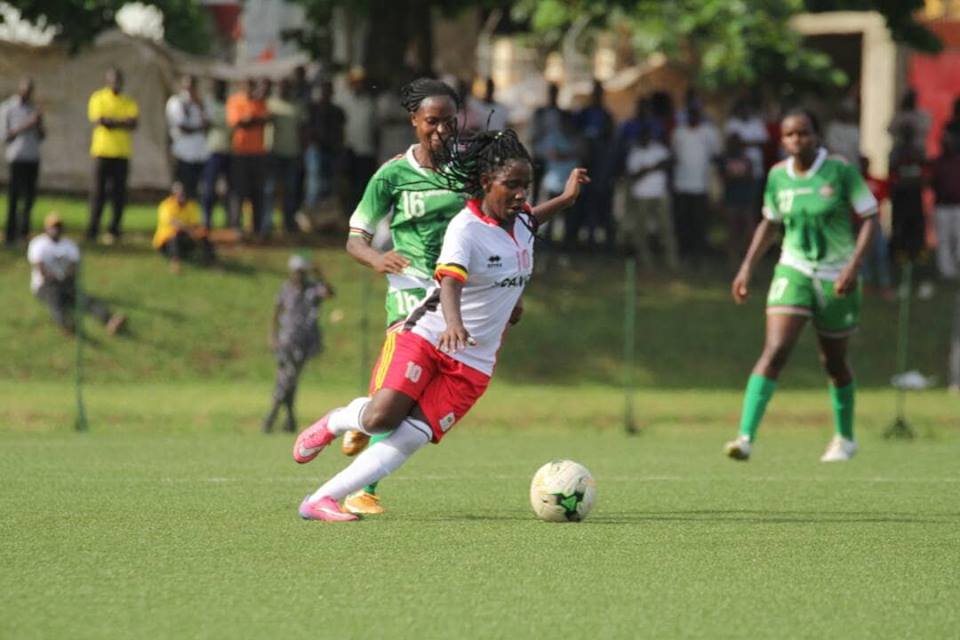 Crested Cranes portray typical fighting spirit against Kenya | Total Africa Women Cup of Nations qualifiers