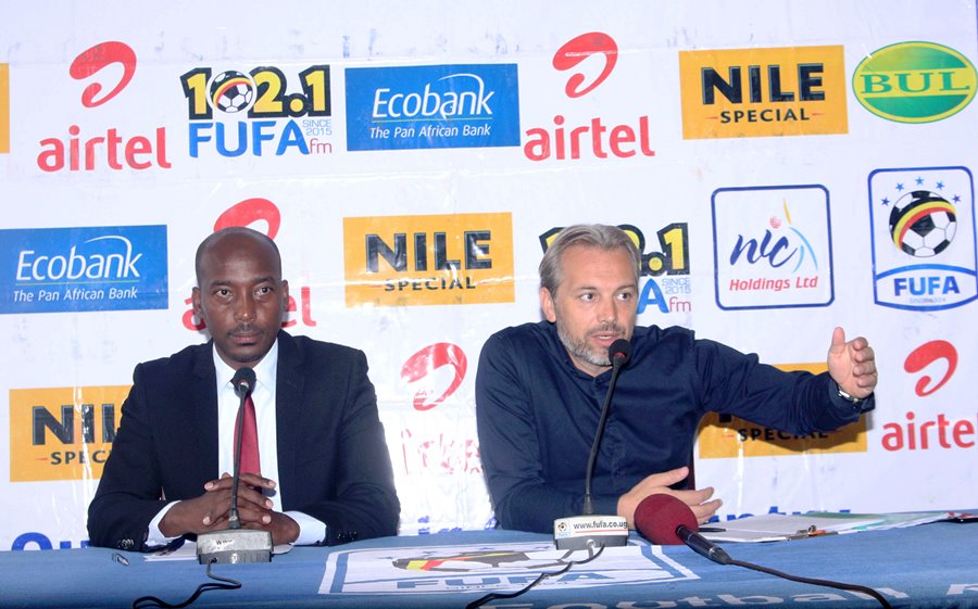 Uganda Cranes to camp in Niger for two international build up matches