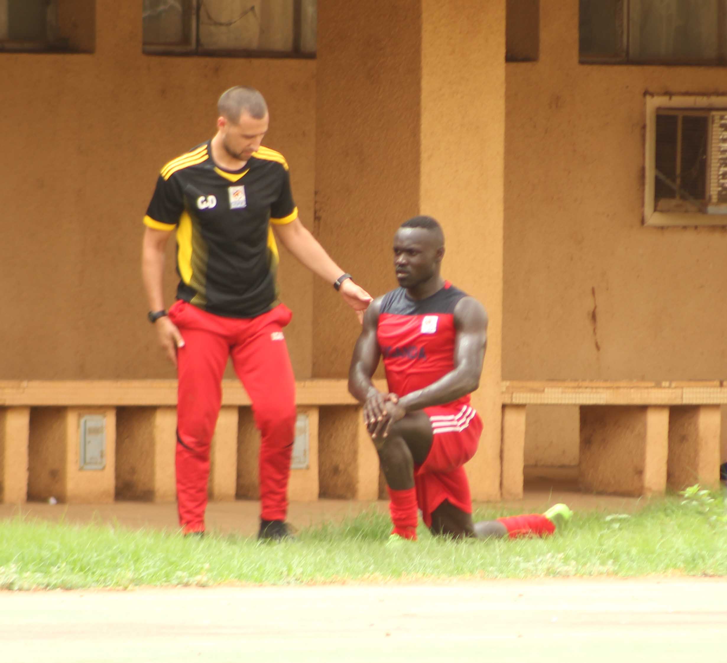 Uganda Cranes Camp in Niger: Opondo looking forward to make contribution