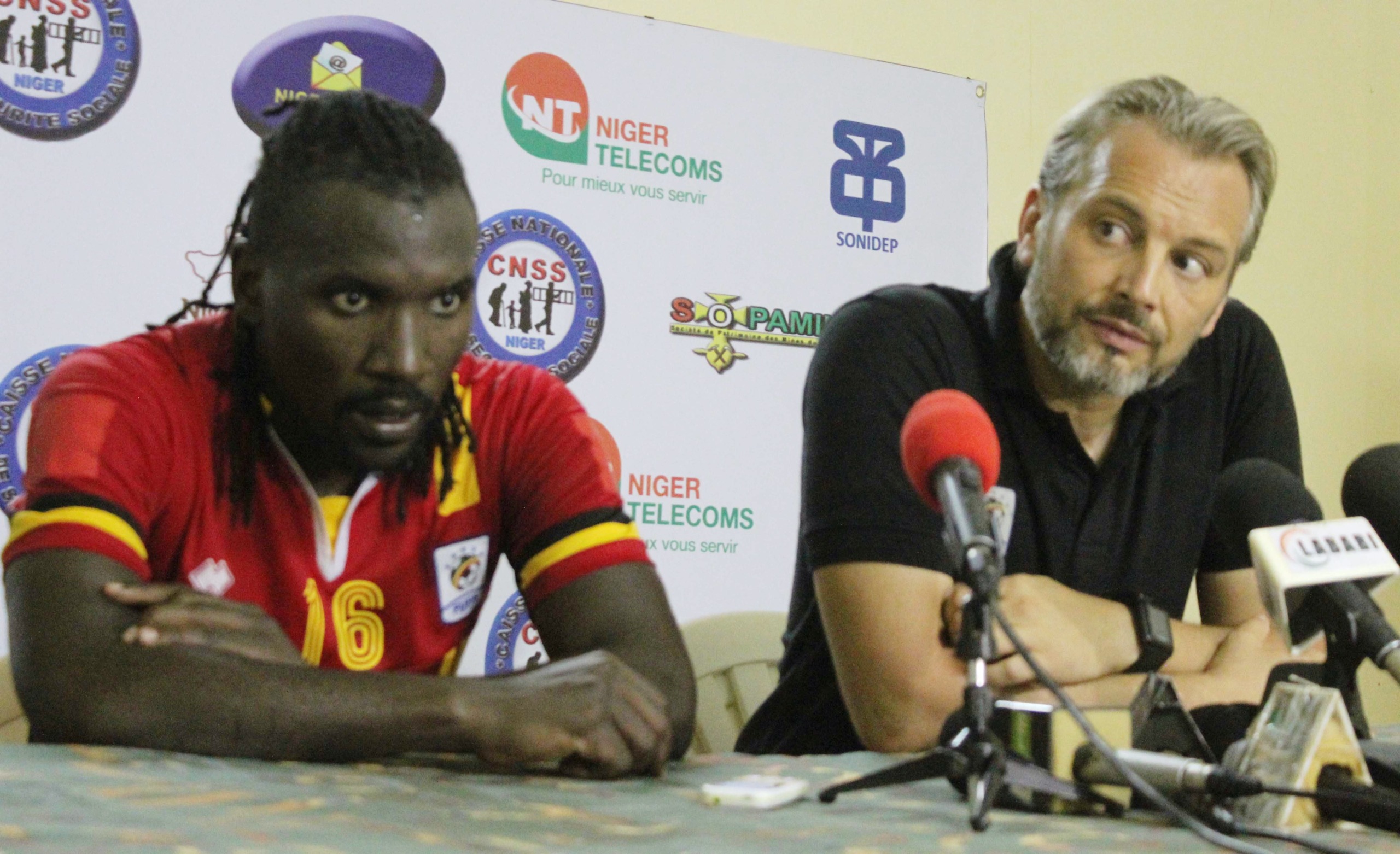 Uganda Cranes in Niger: We are not under pressure for results, says Sebastien Desabre.