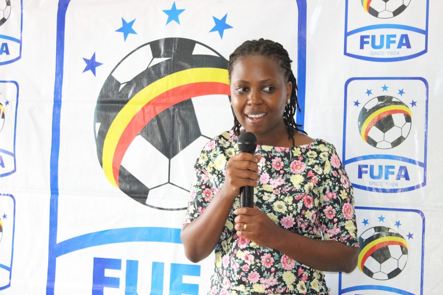 URA FC Head of Marketing and Communications Nakayenga Bridget.