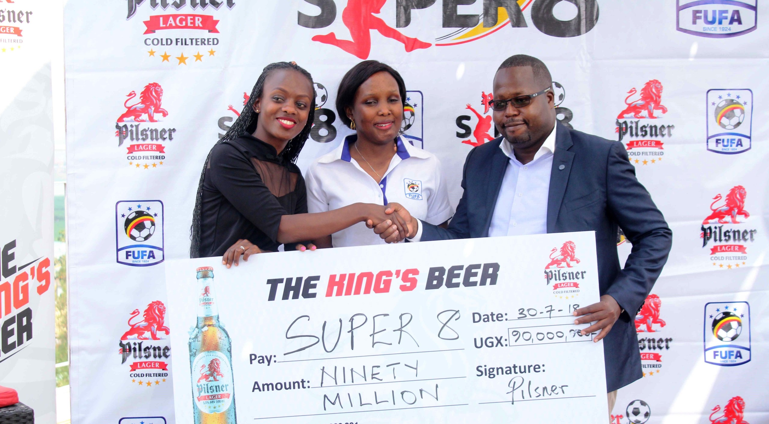 Pilsner Announces 90M Shillings Package for FUFA Super 8 Tournament