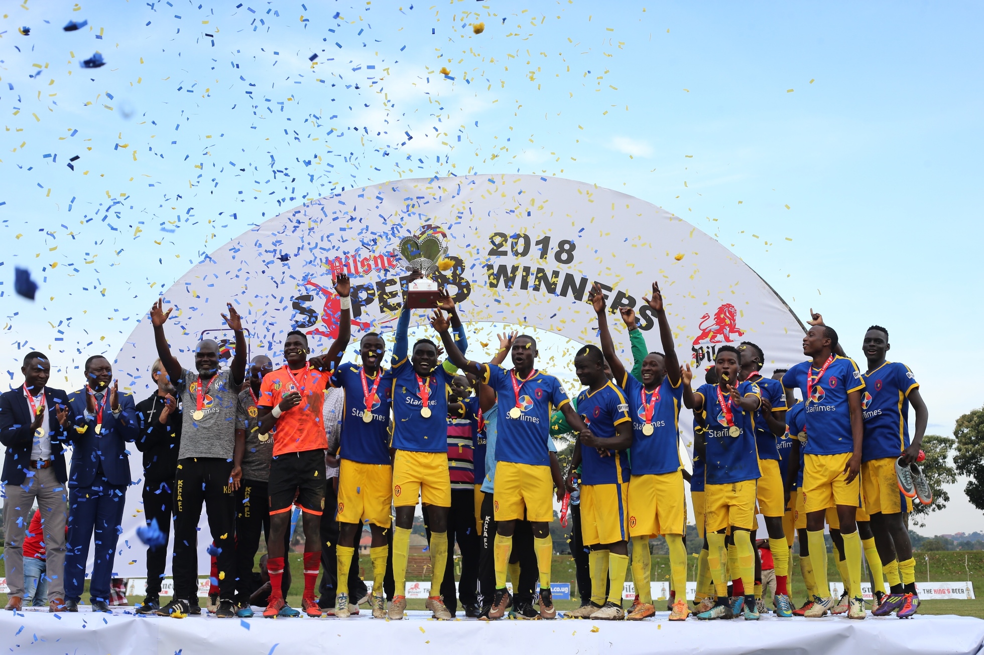 KCCA FC Wins Inaugural Pilsner Super 8 Cup 