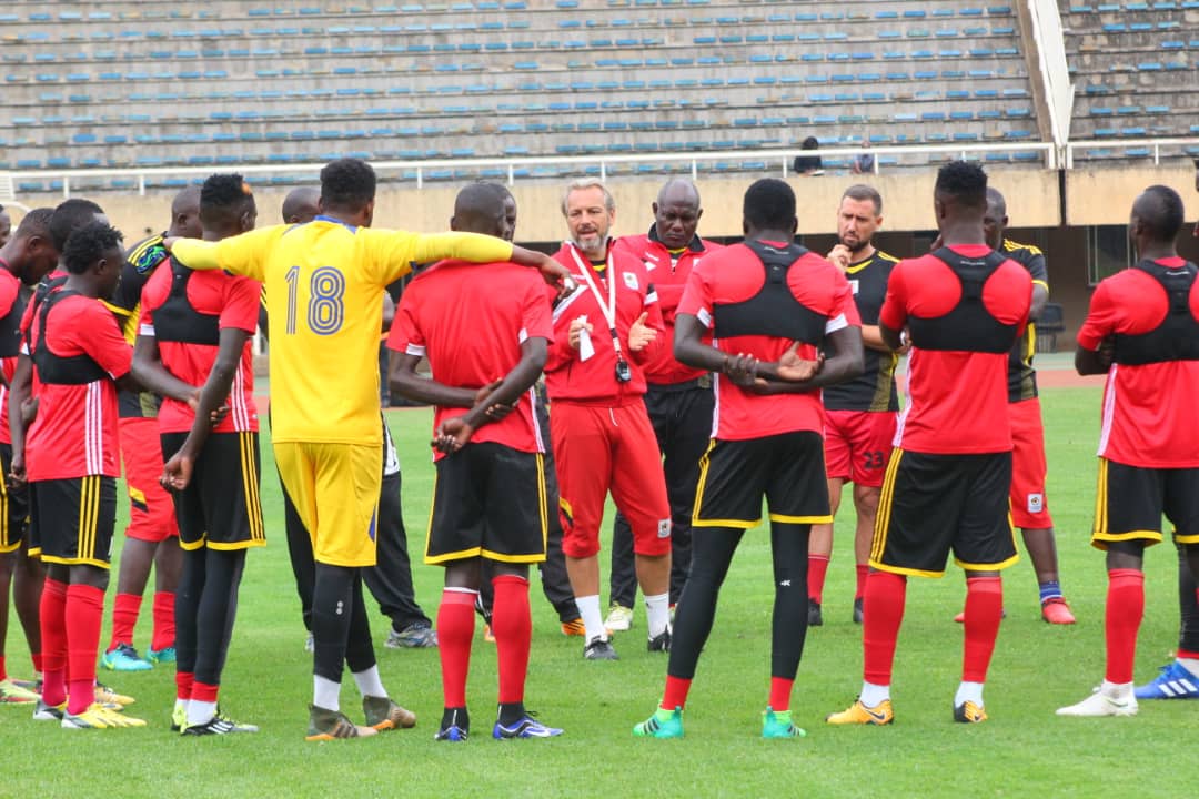 Captain Onyango, Nsibambi and Kateregga join Uganda Cranes training on Tuesday