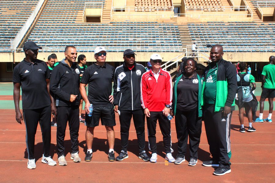 Instructors in a group photo