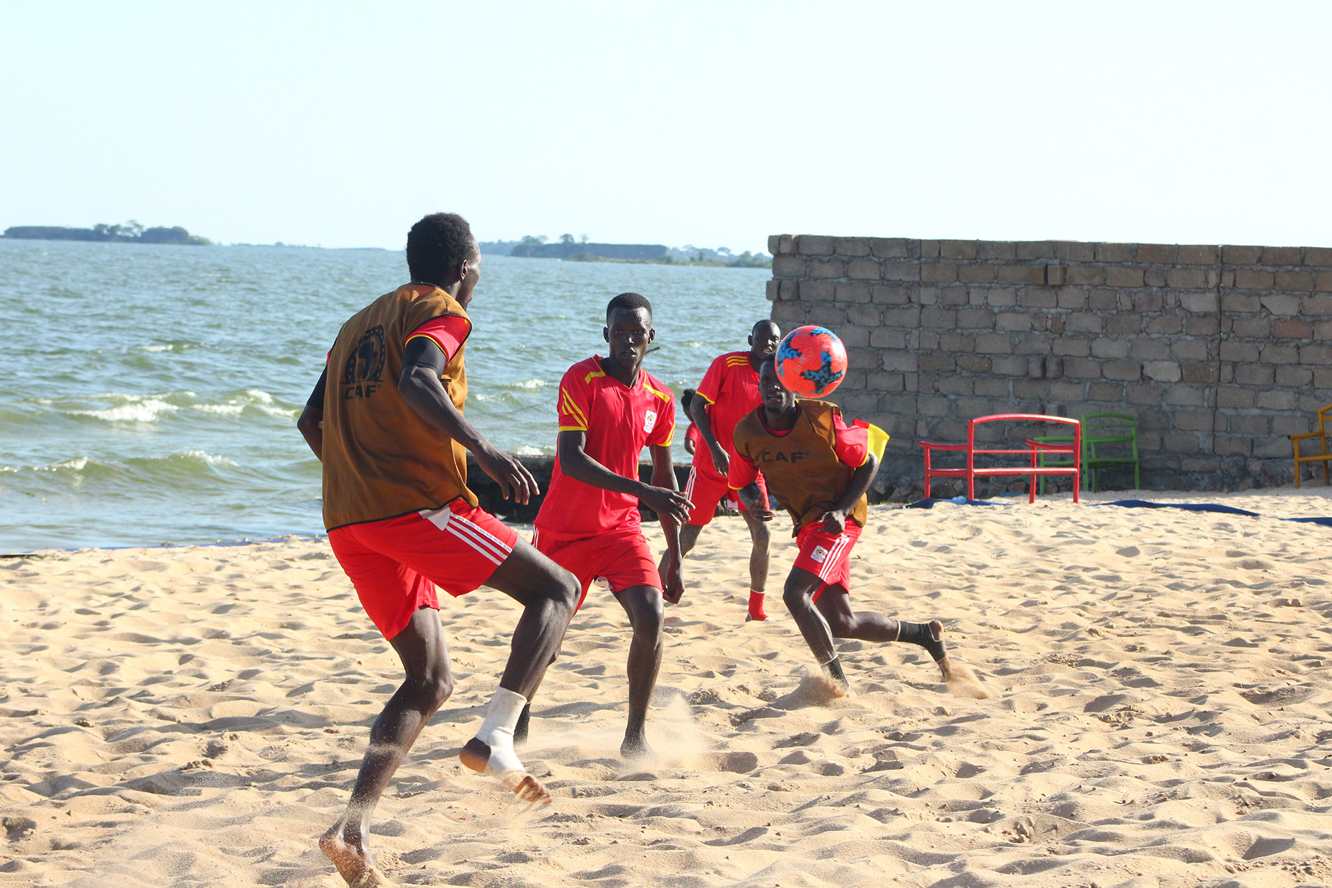 AFCON Beach Soccer 2018: Sand Cranes Upbeat Ahead of clash with Ivory Coast