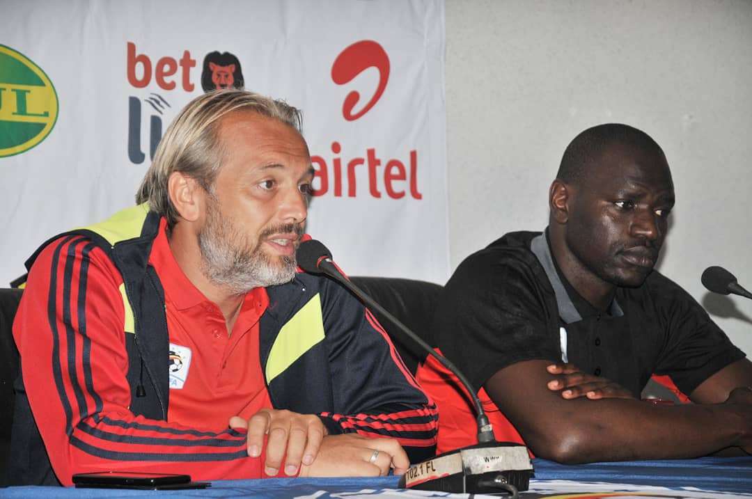 Uganda Cranes Head coach, Captain promise win over Tanzania in Pre-Match Press Conference