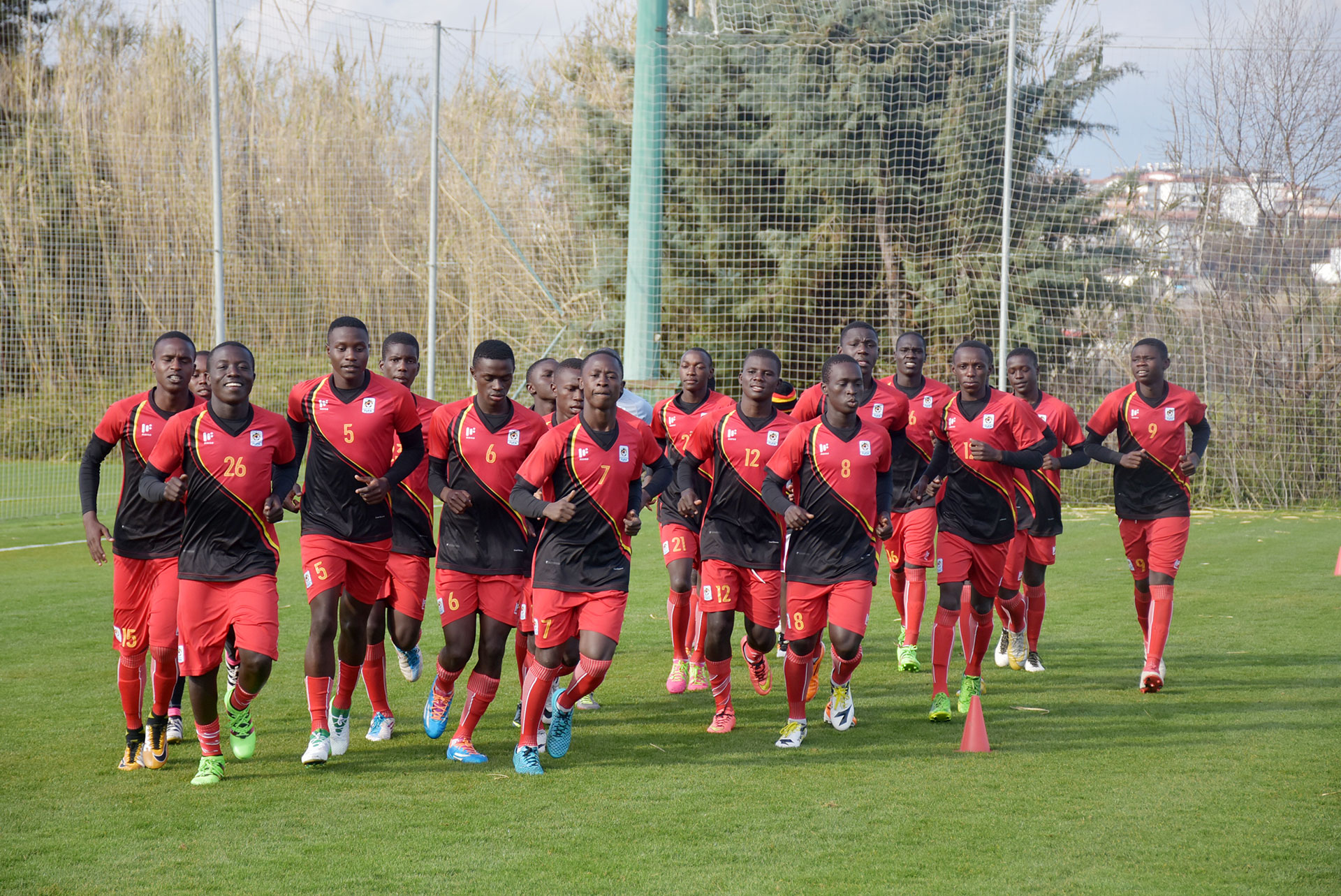 Uganda Cubs Conduct First Training in Turkey.