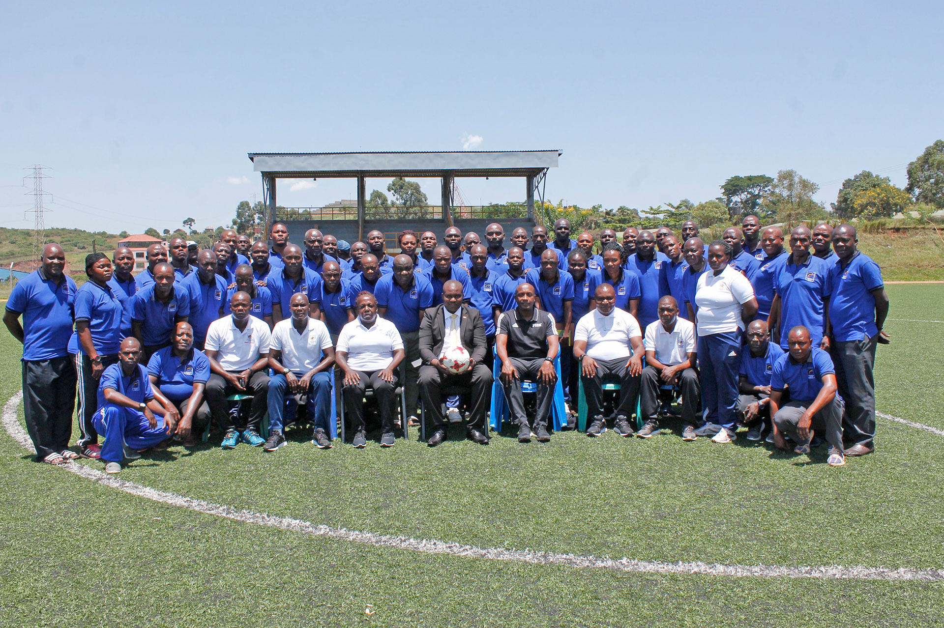 FUFA Match Assessor Refresher course climaxes at Njeru Technical Center