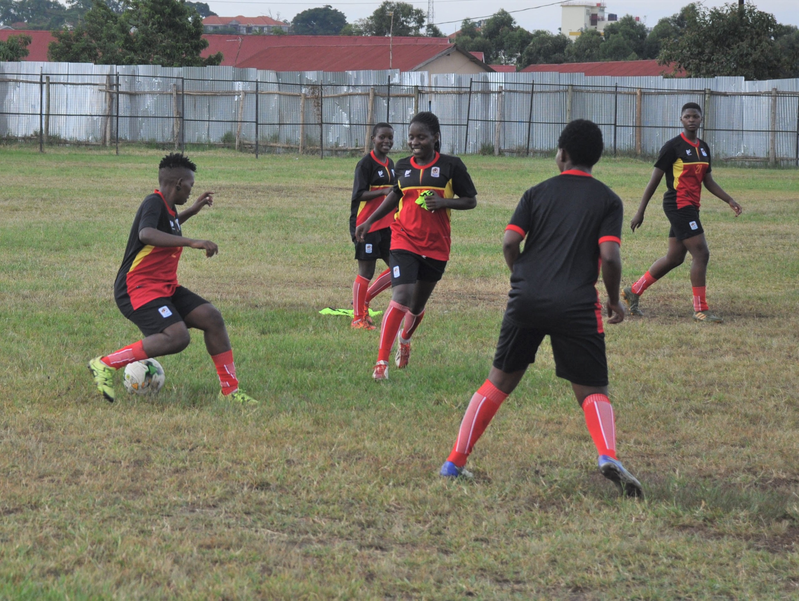 Crested Cranes conduct light training on return from Ethiopia