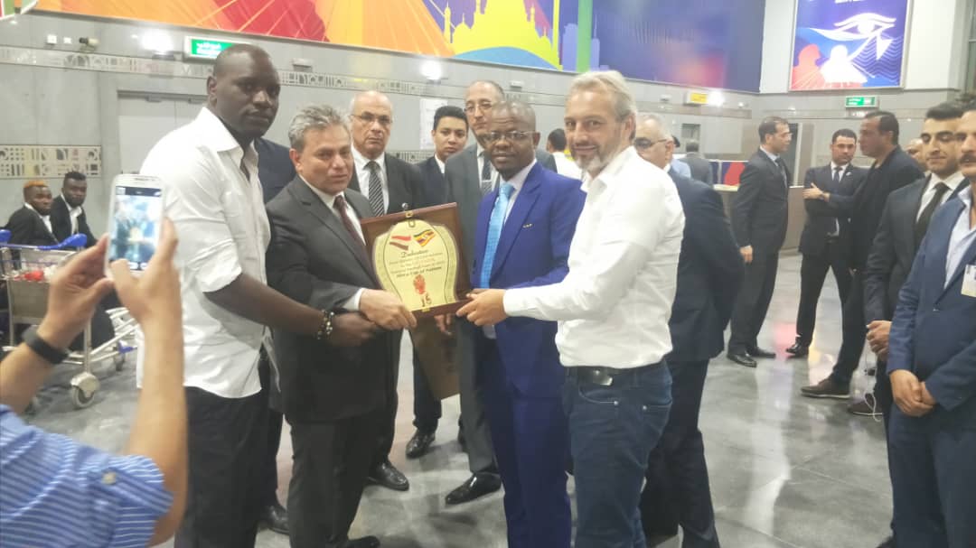 TOTAL AFCON Egypt 2019 Finals: Buoyant Uganda Cranes delegation arrives safely in Cairo