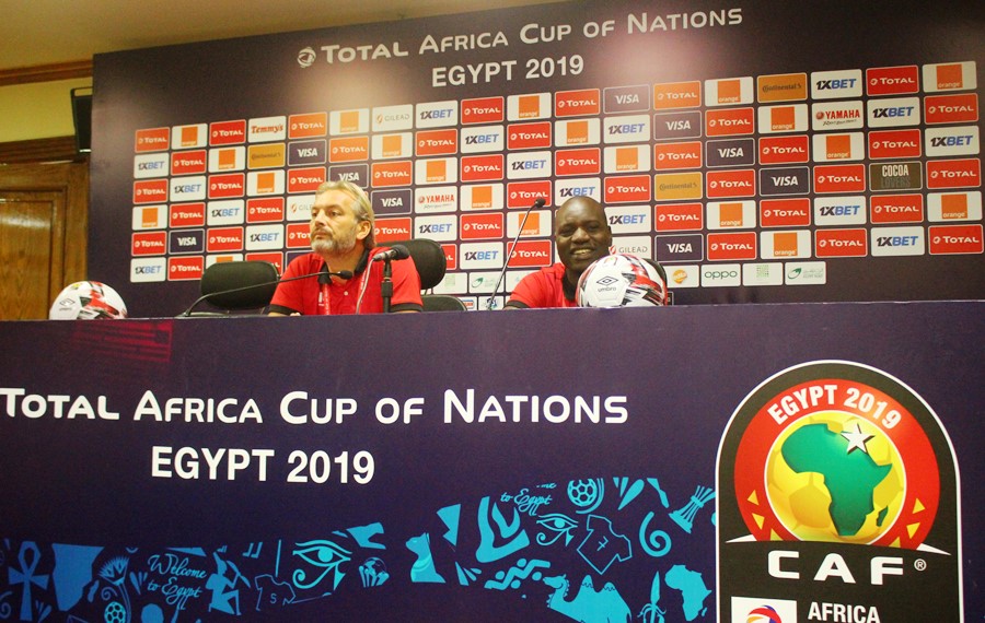 Pre – match press conference: Uganda Cranes head coach Desabre, captain Onyango focused ahead of Zimbabwe
