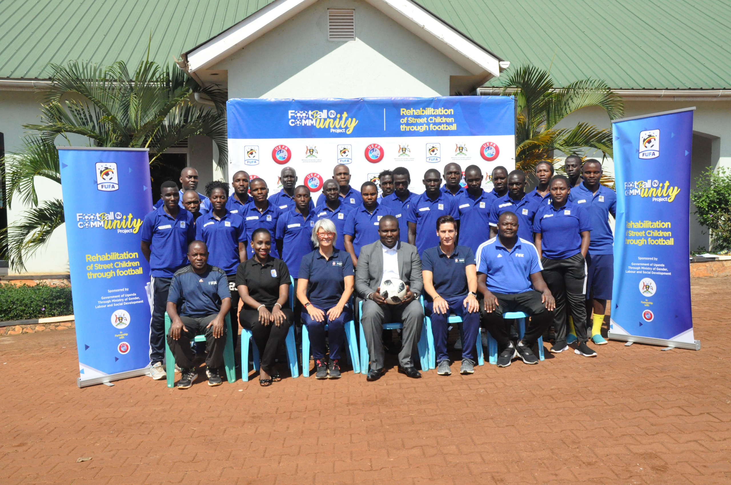 FUFA partners with Government of Uganda, UEFA to help street kids gain football skills