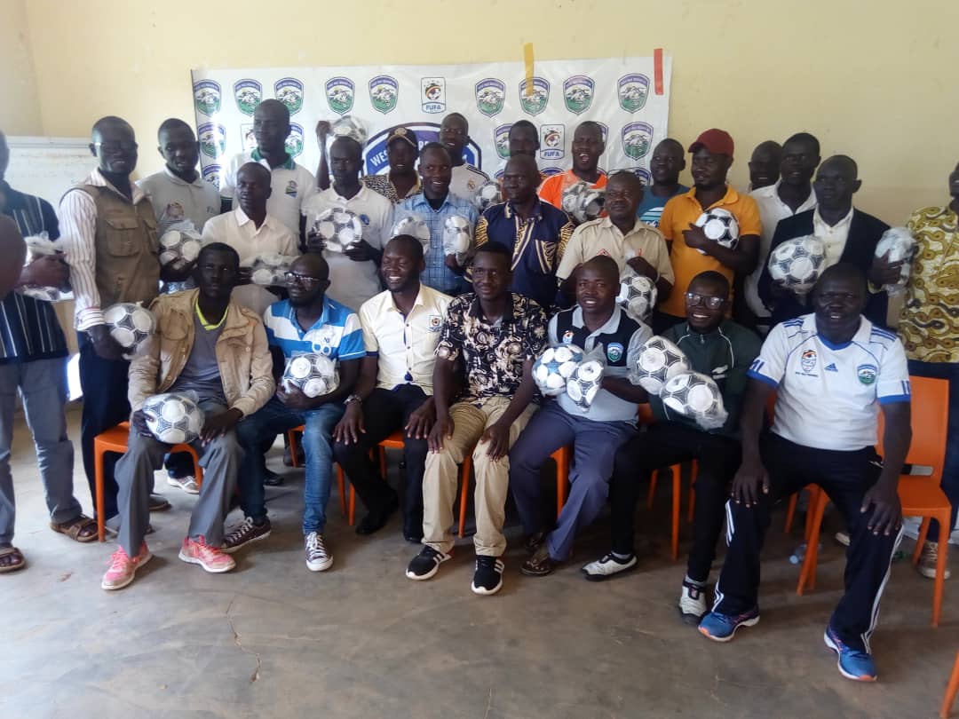 FUFA Donates 1600 Balls to Fourth Division Clubs