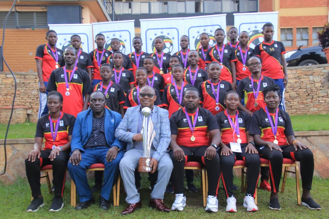 Excitement as the triumphant Uganda U-17 Girls’national team returns home