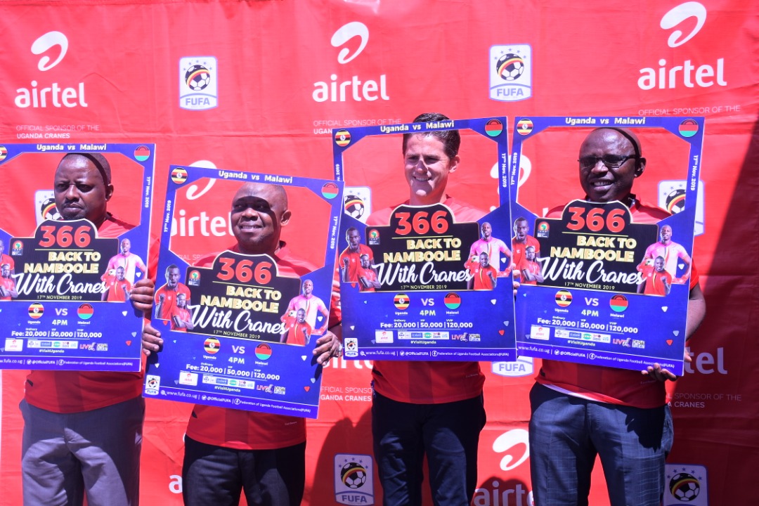 366 Back To Namboole With Cranes: FUFA Launches AFCON 2021 Qualification Campaign