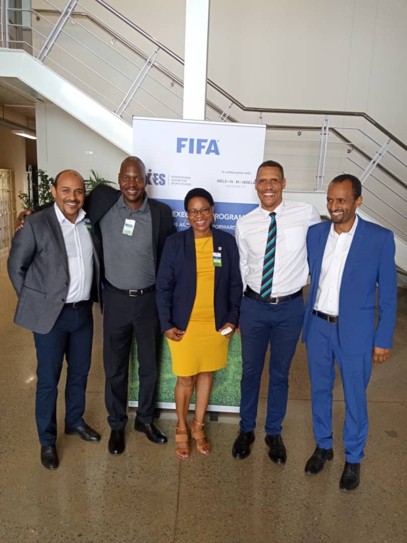 FUFA  CEO Watson and his Deputy in South Africa for FIFA Executive Programme