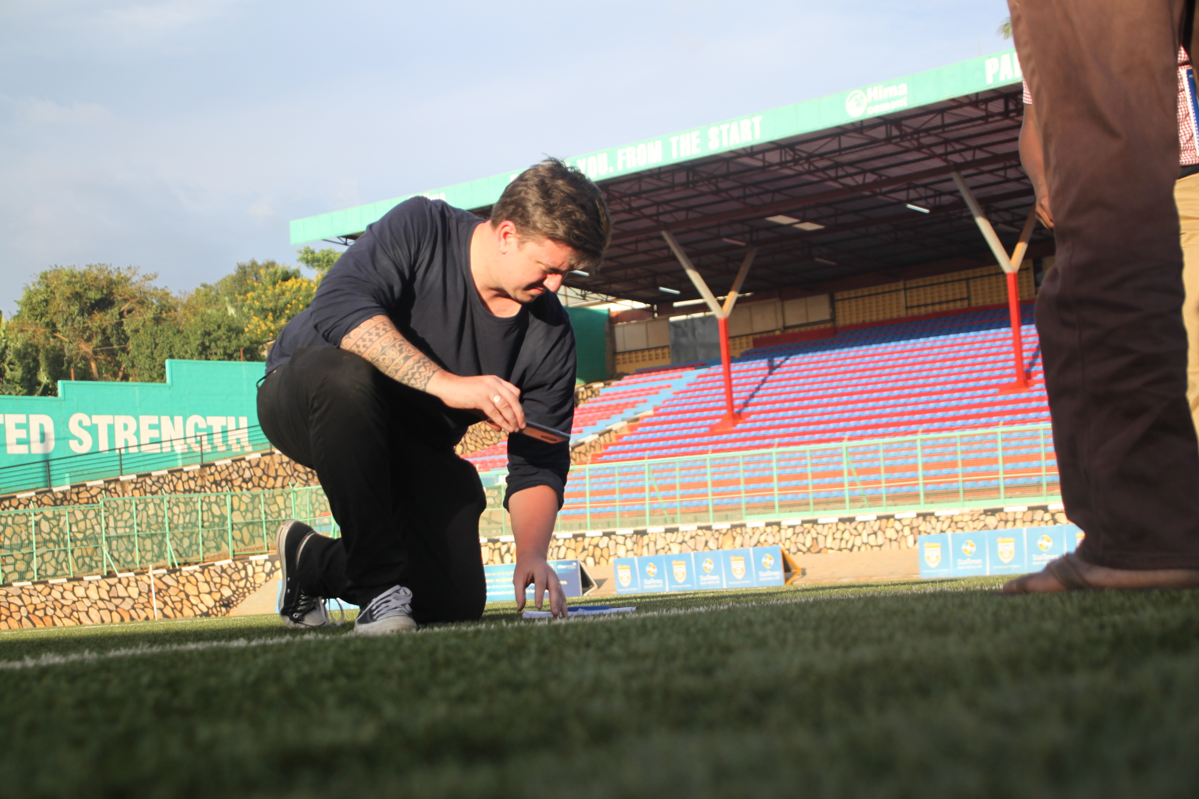 UEFA Expert completes Grass testing, examining of 17 Stadiums in Uganda