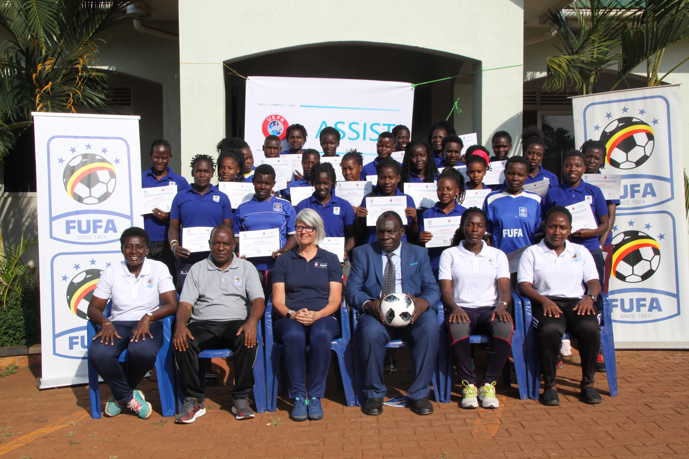 Capacity Building: UEFA – FUFA Grassroot Football Coaching Course ends Successfully