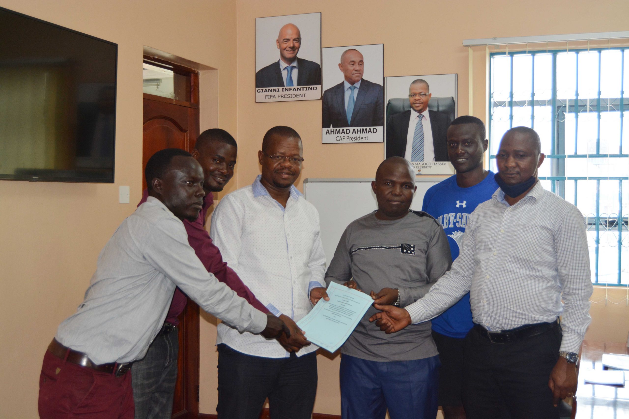 FUFA signs MOU with Rujumba family to construct stadium in Hoima