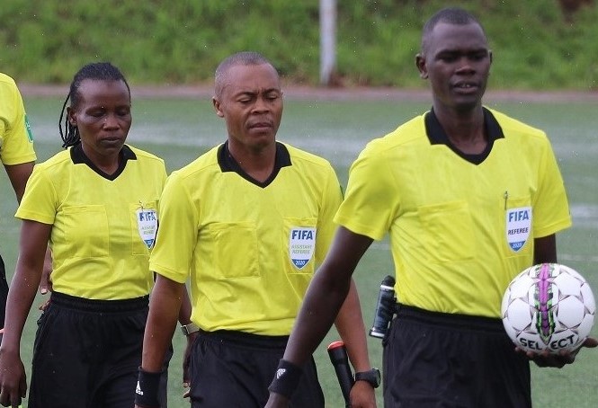 Gaddafi Vs Sansiro match officials