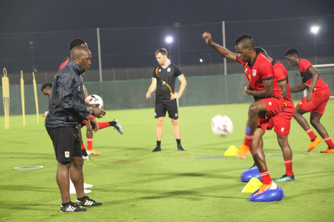 Uganda Cranes conduct first training session in Dubai