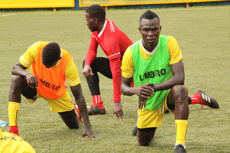 Captain Okwi, Iguma, Gift Ali arrive in Uganda Cranes camp, training intensifies