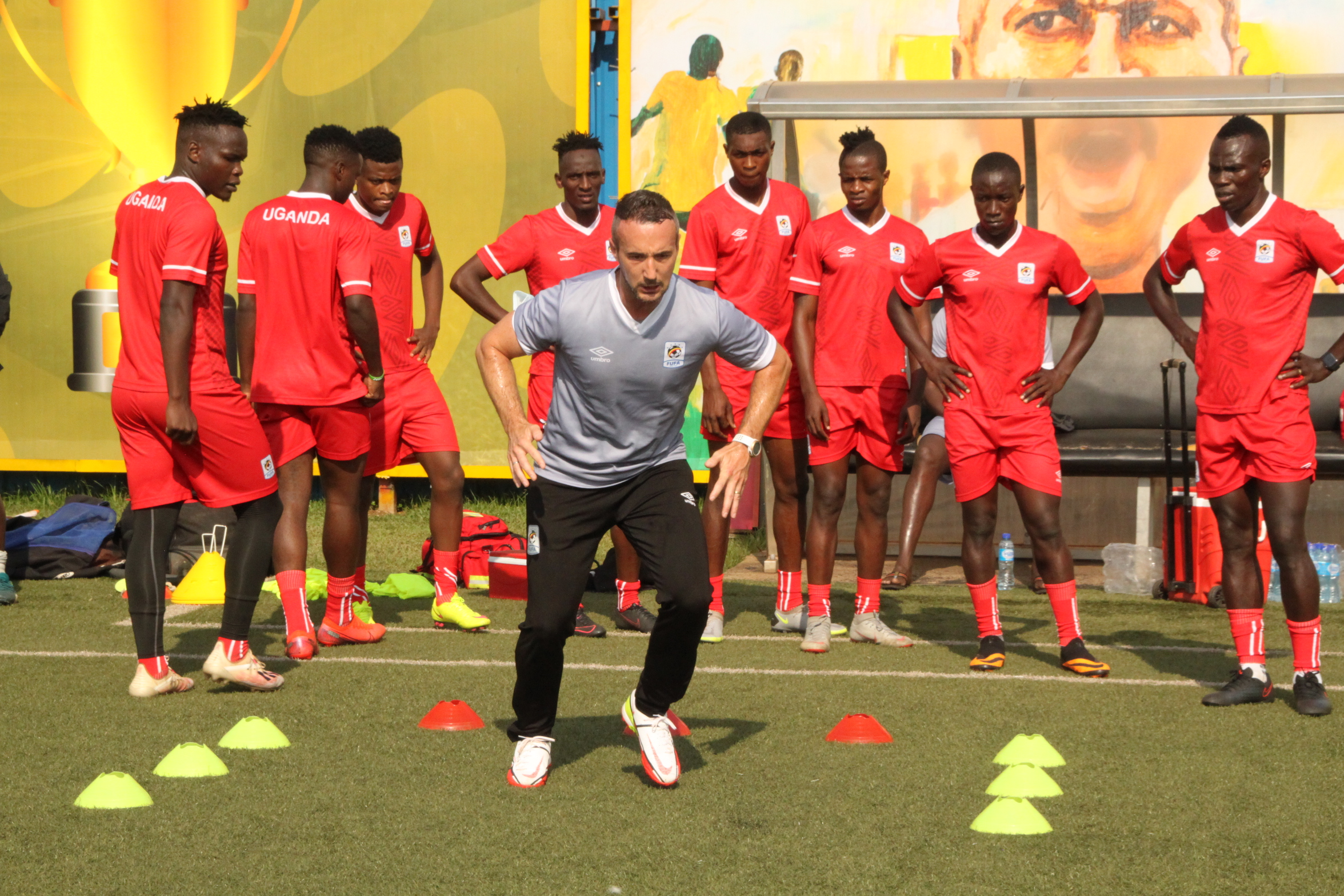 Full house in Uganda Cranes camp as training intensifies