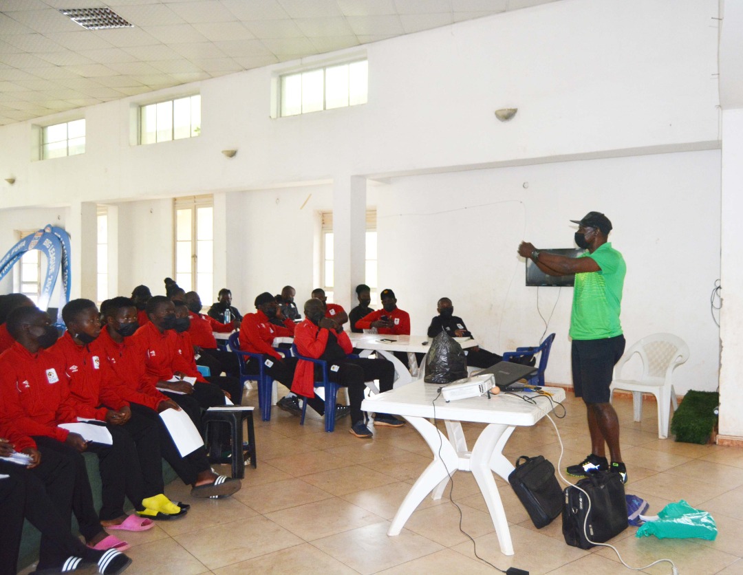 Livingstone Kyambadde gives life skills to Crested Cranes, U20 Women’s National Team